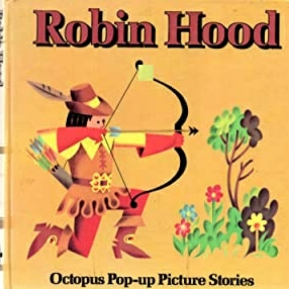 Vintage 1980 Robin Hood Pop-Up Book